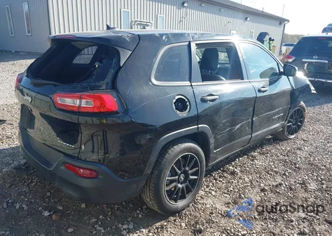 2014 Jeep Cherokee Sport from USA, damaged, VIN 1C4PJLAB7EW231026